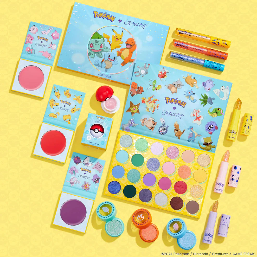 Coleção Completa Colourpop x Pokémon | Edição Limitada