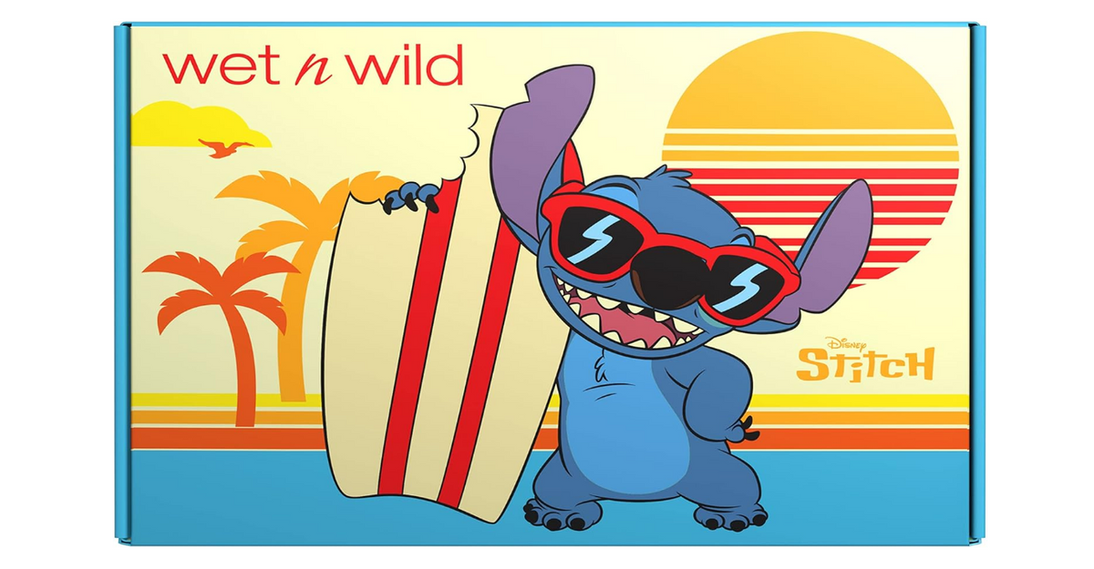 Coleção Praiana Lilo e Stitch Wet n Wild